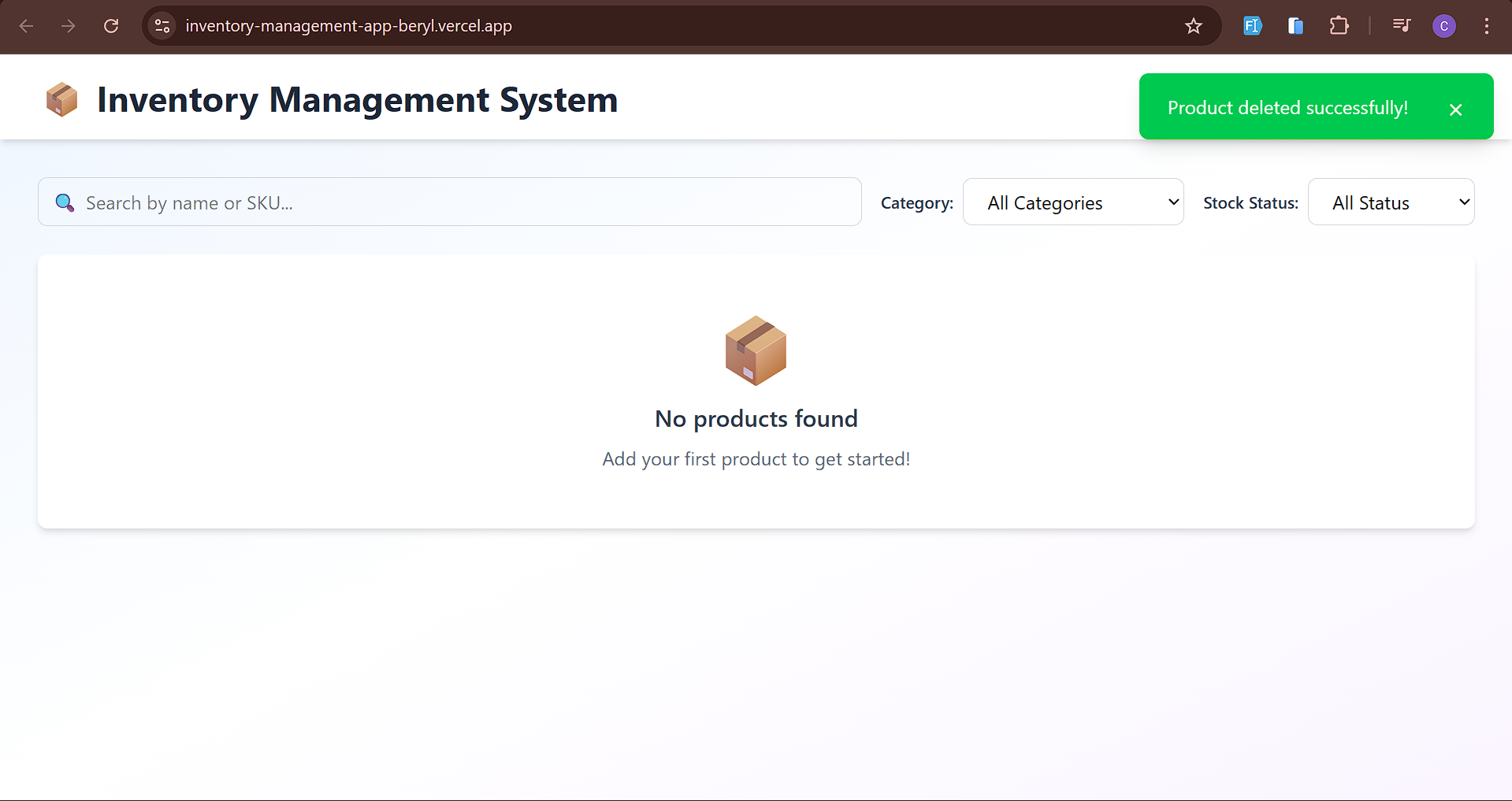 Inventory Management System